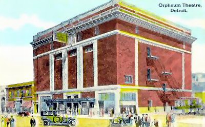 Shubert Lafayette Theatre - Old Postcard (newer photo)